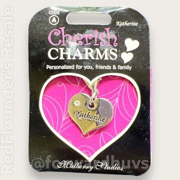 Bundle Sale 3 for $15 | Cherish Charms | Katherine | Name Charm - Picture 1 of 6